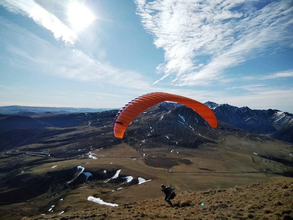 parapente puy de l'angle