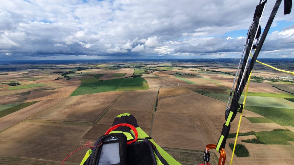 décollage parapente en treuil