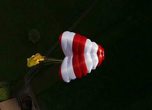 parachute secours parapente rogallo