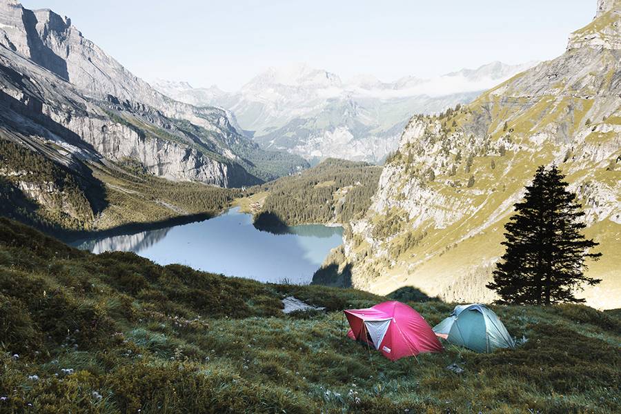 trek et bivouac parapente