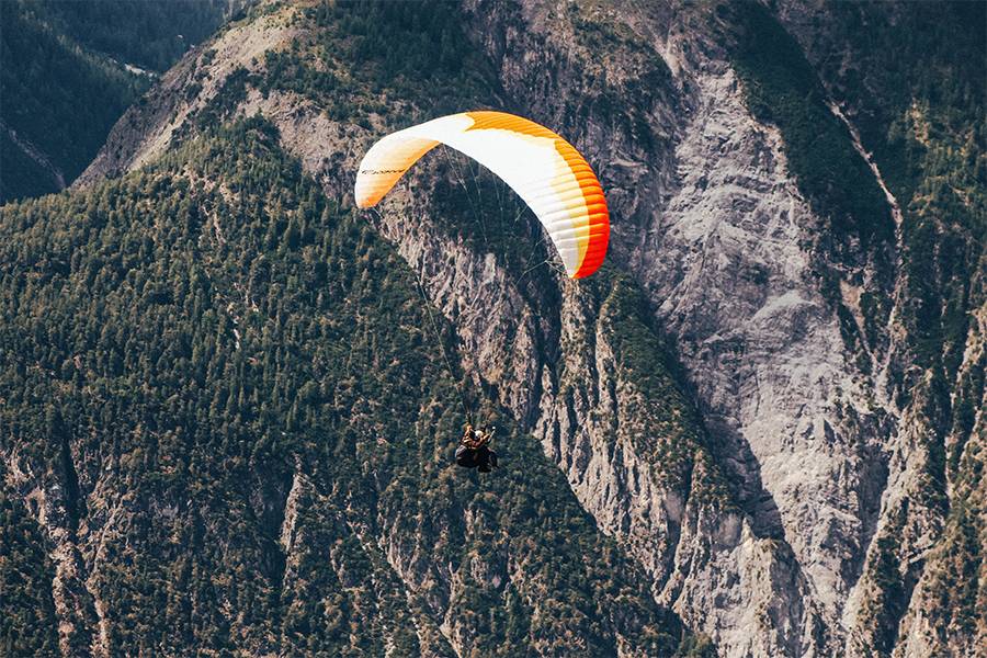 vol rando trek bivouac parapente