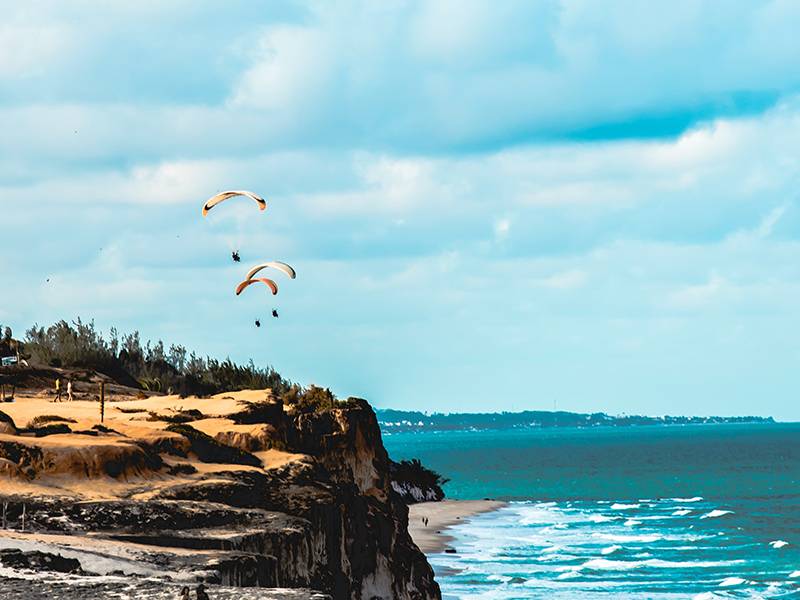 Meilleur site de parapente en France en Normandie