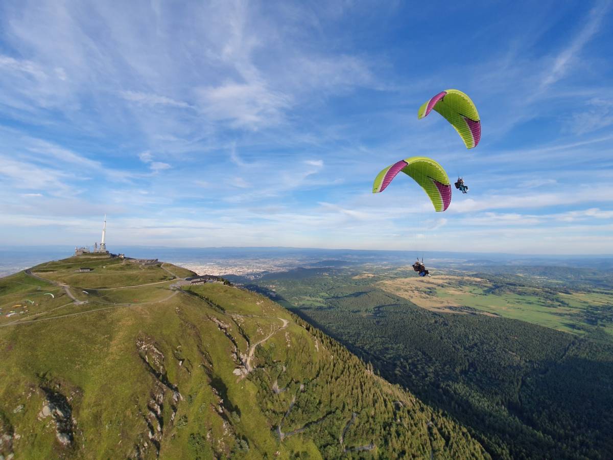 peur bapteme parapente