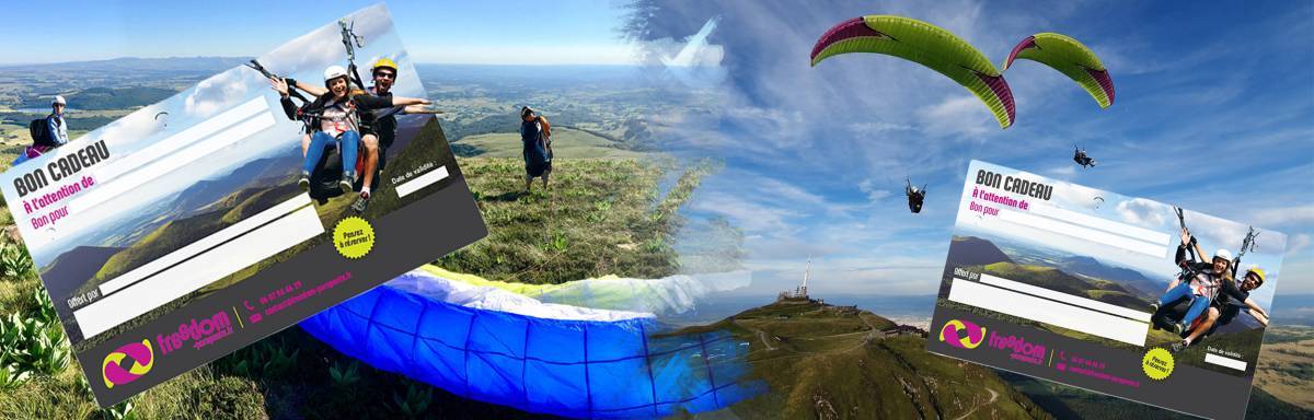 Bon cadeau parapente