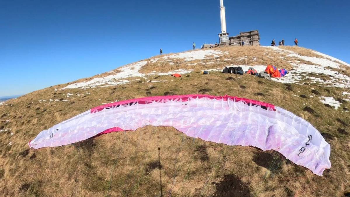 preparer voile de parapente