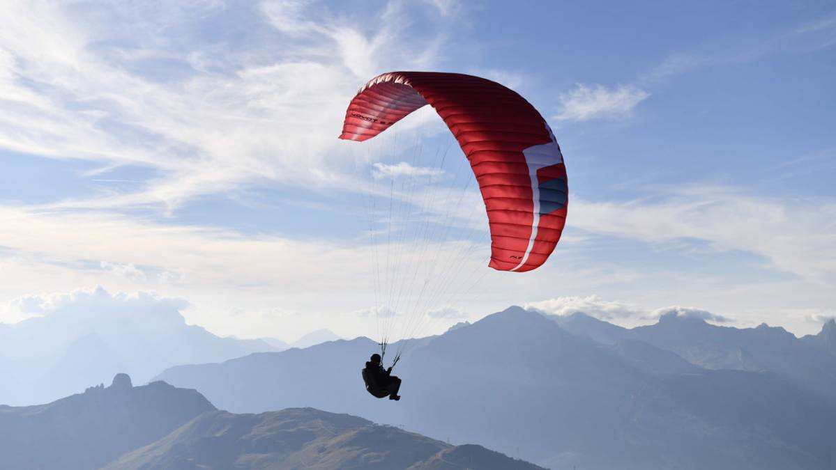 voile de parapente EN A débutant