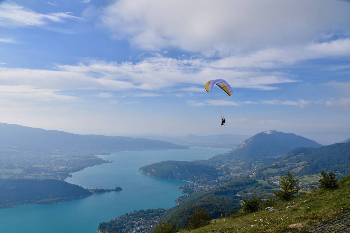 parapente annecy la forclaz