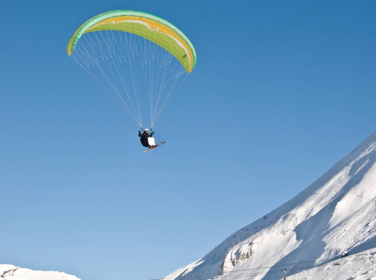 parapente ski