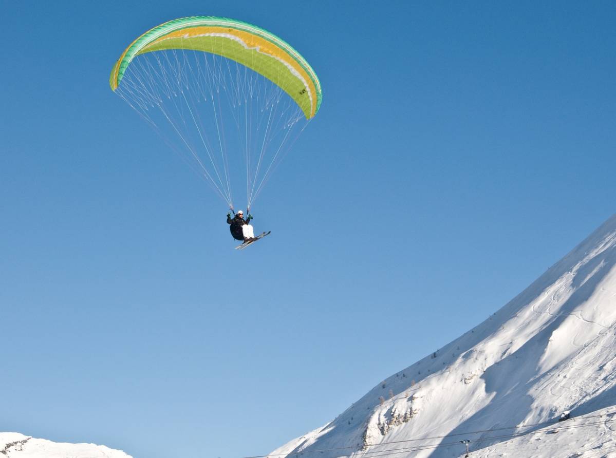 parapente ski