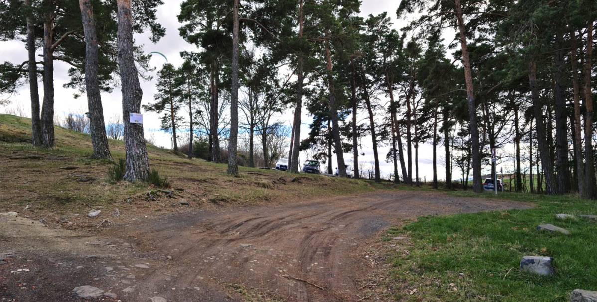parking sommet du Puy de Saint Sandoux