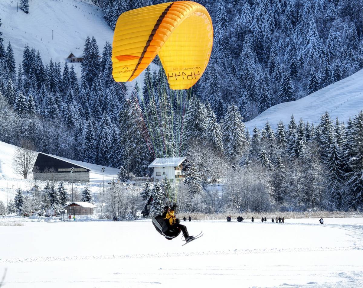 Parapente ski