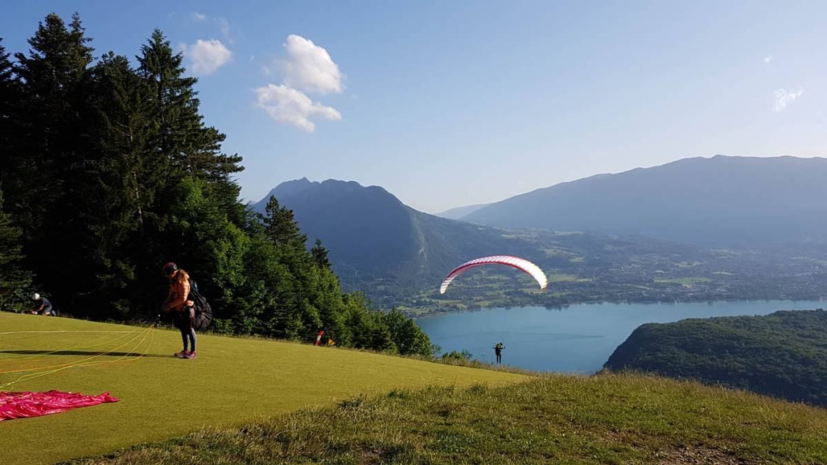 parapente planfait annecy