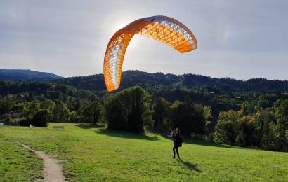 Voile parapente skin 3 p