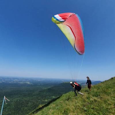 decollage parapente puy de dome