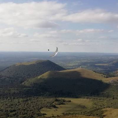 parapente acrobatie puy de dome