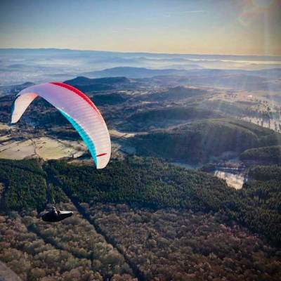 parapente volcan auvergne