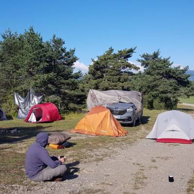 Stage parapente itinérant bivouac