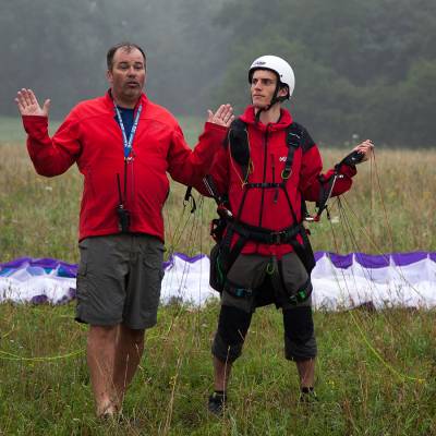 Stage apprendre parapente