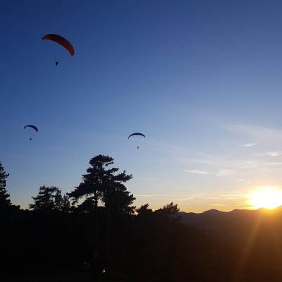 vol coucher de soleil saint sandoux