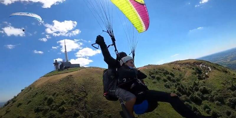 baptême parapente puy de dôme