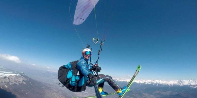 parapente ski