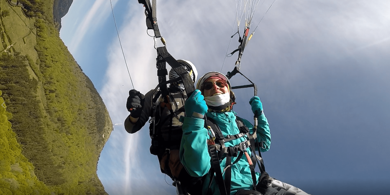 parapente Puy de Dôme adrénaline