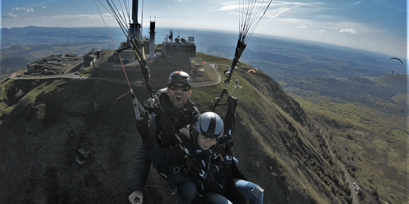 baptême parapente enfant