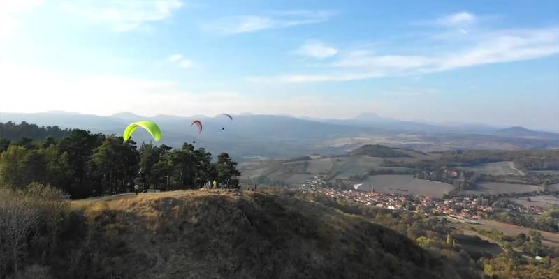 vidéo parapente puy de saint sandoux