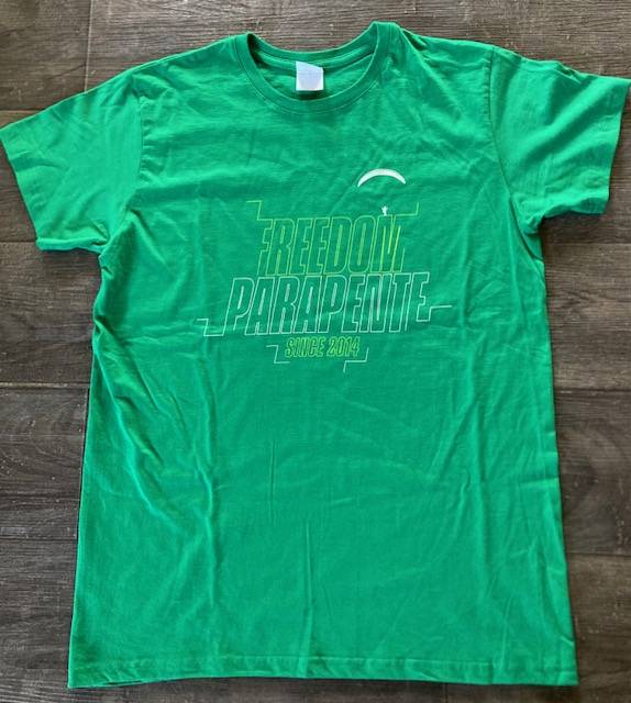 T Shirt Freedom Parapente