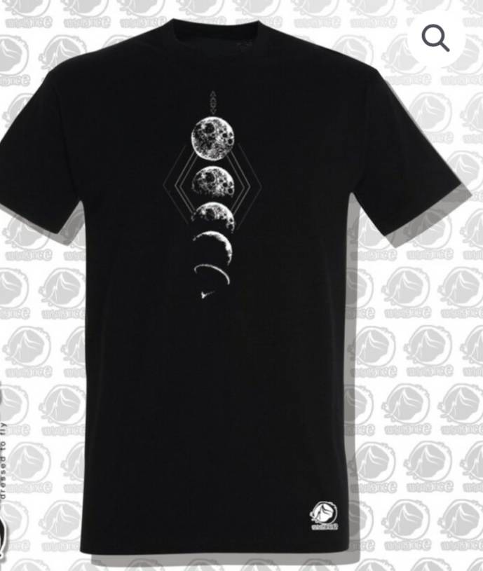 T Shirt Turbulence Luna homme