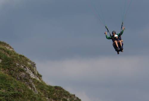 Baptême parapente Puy de Dôme adrénaline