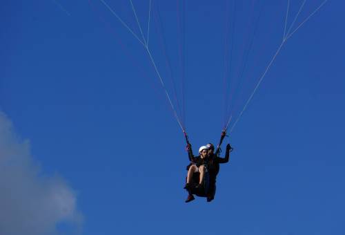 Baptême parapente Puy de Dôme pédagogique