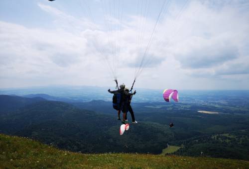 Baptême parapente Puy de Dôme découverte